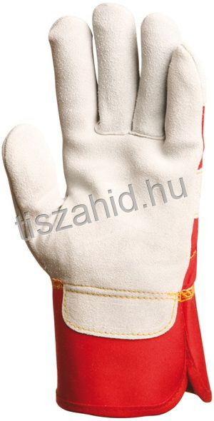 1155M  Kiváló szürke marhahasíték kesztyű  9-es méret