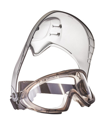 60655 STORMLUX  vegyszerálló védőszemüveg arcvédővel