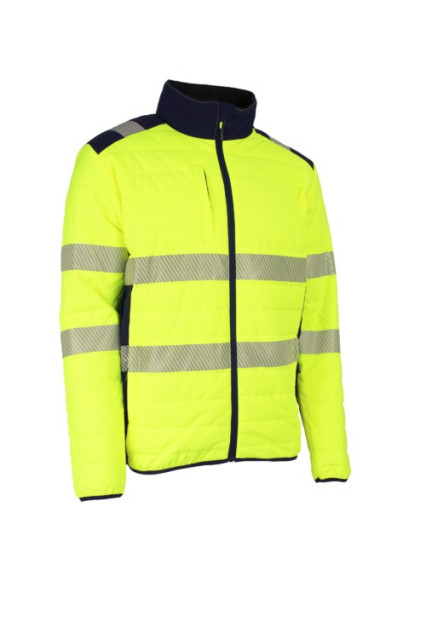 FLAKE fluo sárga thermo dzseki
