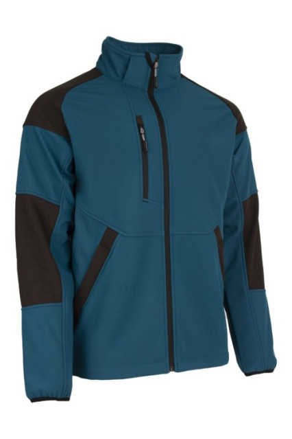 YUKI II softshell dzseki petrolkék